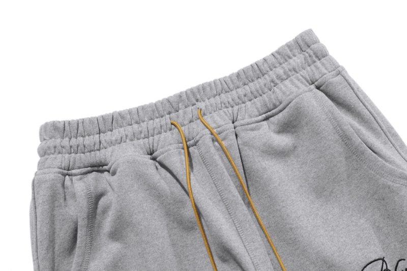 RHUDE Logo Track Pants / Lounge Pant Grey - Image 3